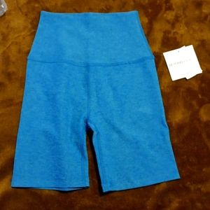 NWT XS Beyond Yoga Spacedye High Waisted 7" Biker Short